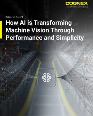 Cognex 最新研究發現，製造商對人工智能 (AI) 視覺系統的期望日益提升，要求系統兼具卓越性能與簡約設計