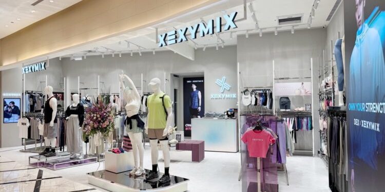 韓星最愛第一運動品牌 XEXYMIX 搶進微風南山 首家正櫃邀派翠克盛大揭幕
