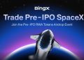 BingX 推出 SpaceX IPO 前資產的鏈上交易機制，進一步拓展未來高價值資產布局