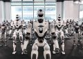 眾擎機器人深圳智能製造基地啟用 首批T800人形機器人量產下線交付
