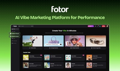 Fotor 推出全流程 AI 氛圍行銷平台，助力全球超過 8 億使用者