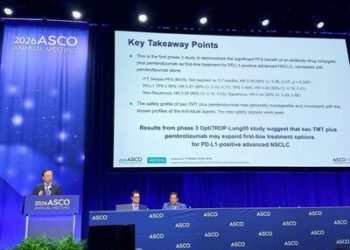 2026 ASCO | 蘆康沙妥珠單抗(sac-TMT) III期OptiTROP-Lung05研究成果於ASCO口頭報告和《柳葉刀》同步發佈