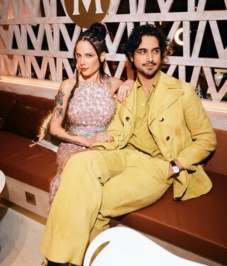 HEIDI KLUM 與 LAW ROACH 聯同 ADRIANA LIMA、HALSEY、STEPHEN LIBBY 和 LUCIEN LAVISCOUNT 一起出席派對，慶祝 HOUSE OF MAGNUM® 推出