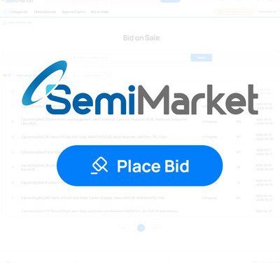 SurplusGLOBAL SemiMarket首次線上設備競標吸引40餘家全球買家參與，成交價格提升70%
