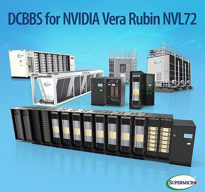 Supermicro宣布開始供應NVIDIA Vera Rubin NVL72機櫃