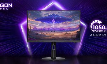AGON 推出超頻 1050Hz 電競螢幕，締造毫秒級極致流暢