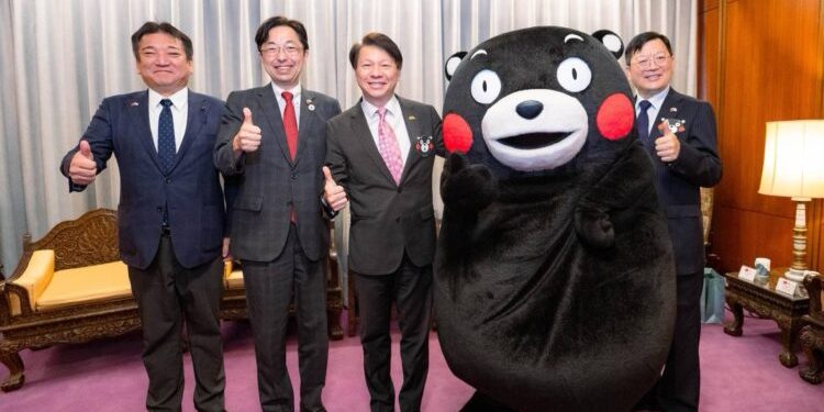 外交部歡迎熊本縣知事木村敬訪台，並表達對熊本災後復興的關懷與支持