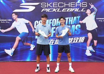 匹克球熱潮延燒！王耀城、鍾振煒加入SKECHERS 攜手征戰國際賽場