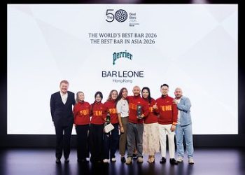 2026年度THE 50 BEST BARS「THE 50最佳酒吧」榜單隆重揭曉