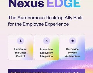 Yellow.ai 推出 Nexus EDGE 智能體桌面介面，直接解決員工的 IT、人力資源及營運問題，不止於提供答案