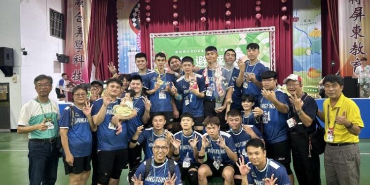 金牌戰上演逆轉勝 2024全民運屏東躲避球穿金戴銀