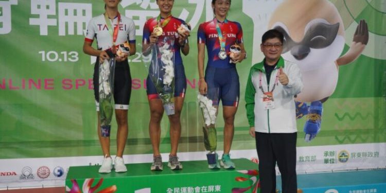 屏東隊稱霸競速滑輪 再進帳三金一銀