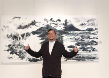 陳炳臣 天長地久創作展  呈現東方哲學思想 實踐心象山水
