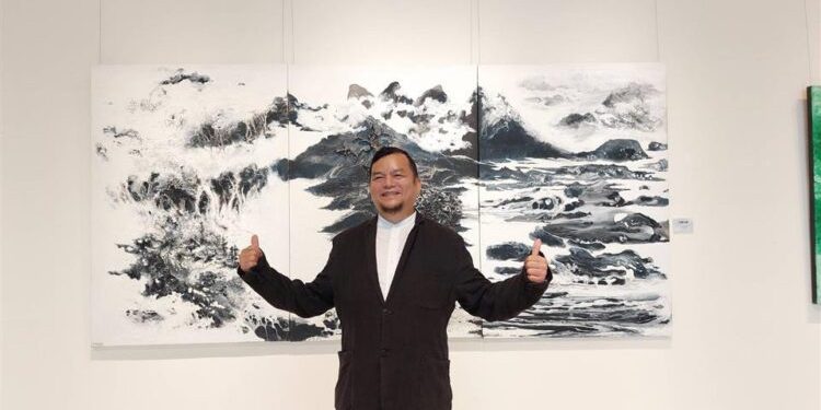 陳炳臣 天長地久創作展  呈現東方哲學思想 實踐心象山水