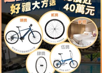 高雄加碼抽好禮 青春動滋券運動雄青春好禮大方送！