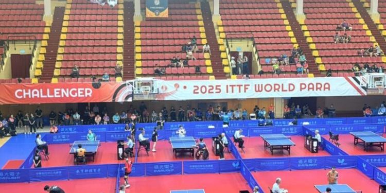 2025高雄市國際帕拉桌球挑戰賽 運發局聯手義守暖心迎賽事