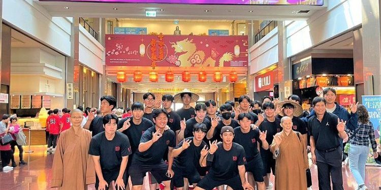 韓國、南華兩大學棒球友誼賽　透過交流互相提升球技與視野