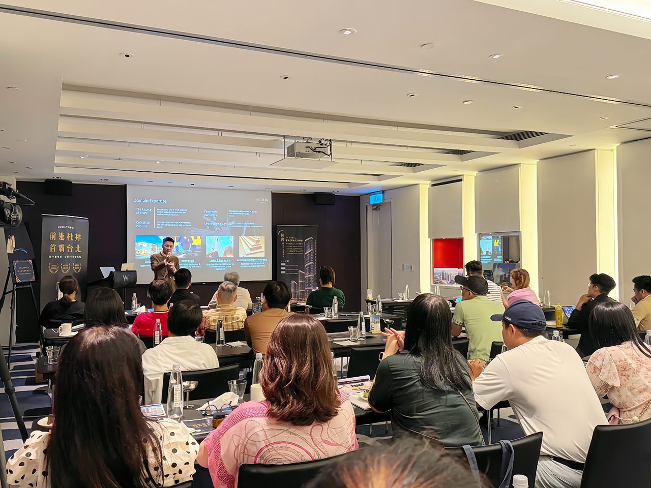 杜拜置產熱潮！元宇宙攜手首霸Sobha Central　說明會吸引近200人