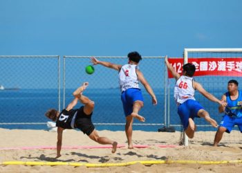 全國沙灘手球遠渡重洋 隘門沙灘23隊選手較勁