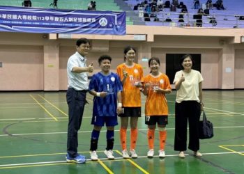 大專五人制足球錦標賽 輔英科大女足勇奪公開女生組冠軍