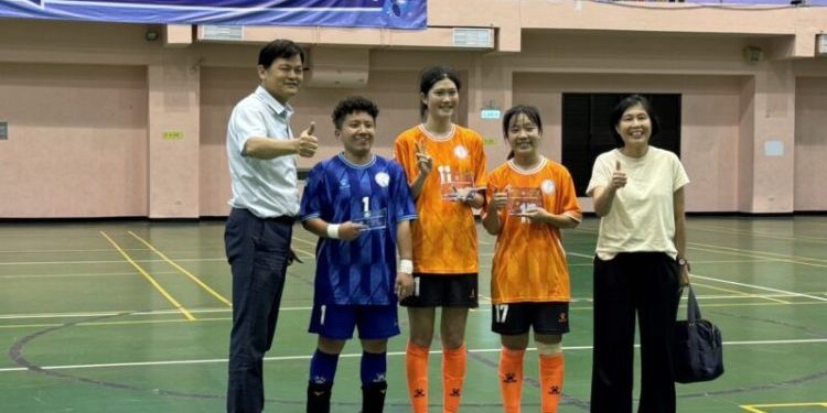 大專五人制足球錦標賽 輔英科大女足勇奪公開女生組冠軍