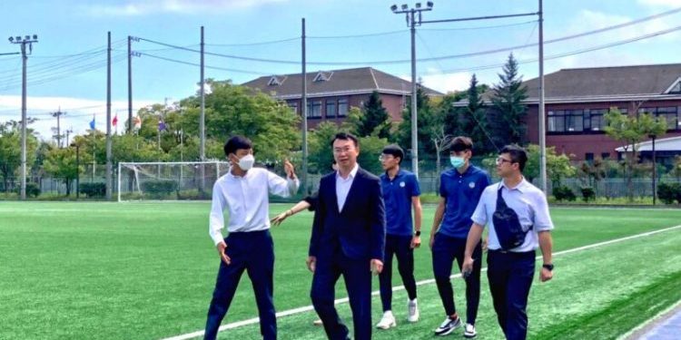 高雄運發局赴日參訪仙北市田澤湖馬拉松 探訪留日選手簡子傑