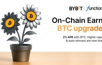 Bybit通過Function Bitcoin強化鏈上賺幣功能，將比特幣年化利率提升至2%