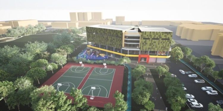 新營區全民運動館動土