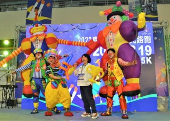 星空下雙潭路跑　感受嘉義湖光山色美景