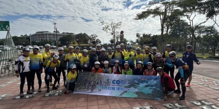 西拉雅風景區舉辦「環騎5 COOL」 百名車友齊聚官田出登場