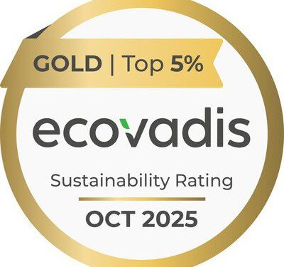 Cell Impact 榮獲 EcoVadis 頒發金牌認可