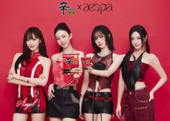 農心發佈由aespa出演的辛拉麵全球廣告片