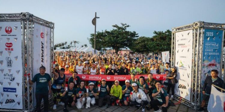 海風為伴！「2025日本航空墾丁馬拉松」開跑 3,500名選手征服南台灣最美海岸
