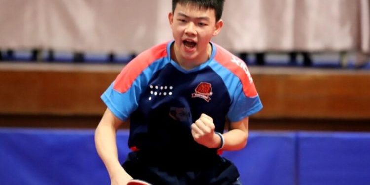 陳其邁市長親賀高承睿　為台灣拿下巴黎奧運桌球團體門票