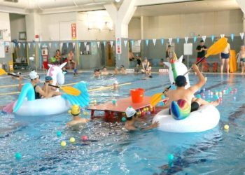 永華國民運動中心及市立游泳池歡慶兒童節! 連假一「童」玩水趣