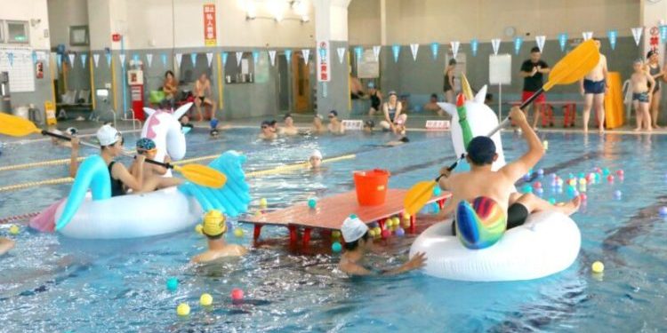 永華國民運動中心及市立游泳池歡慶兒童節! 連假一「童」玩水趣