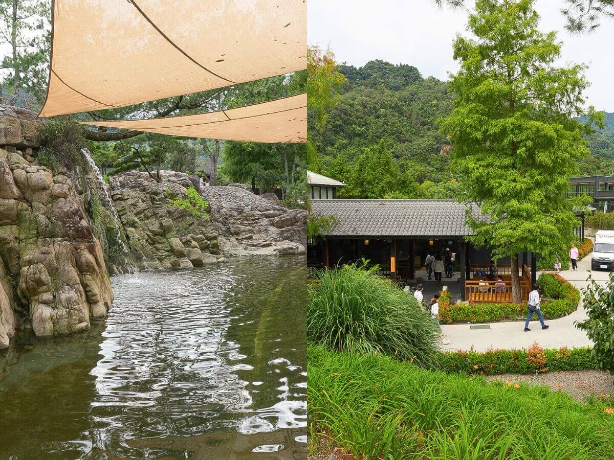 南投景點｜南投最新打卡景點！春秋山林美到像仙境～足浴＋珍奶＋山景一次滿足！