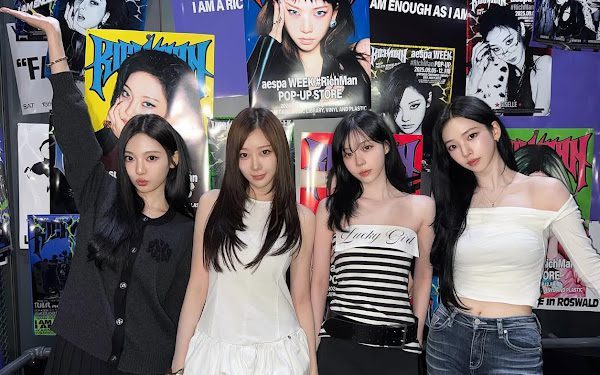 《Rich Man》POP-UP店台北開展倒數前夕 aespa跨海獻聲遞邀請函號召歌迷