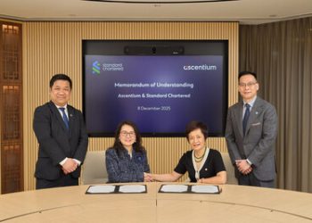 Ascentium 與渣打銀行建立策略合作