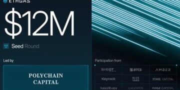 ETHGas 推出以太坊區塊空間期貨市場，獲 8 億美元承諾資金及 1,200 萬美元種子輪融資，由 Polychain Capital 領投
