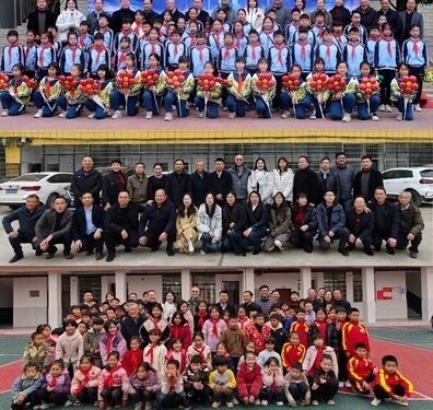 安智環球助力湖南新化縣三校煥新 讓愛在孩子的起跑線延續