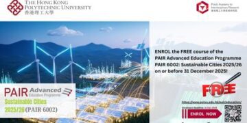 支持未來城市發展：香港理工大學推出免費高級進修課程，聚焦可持續城市建設