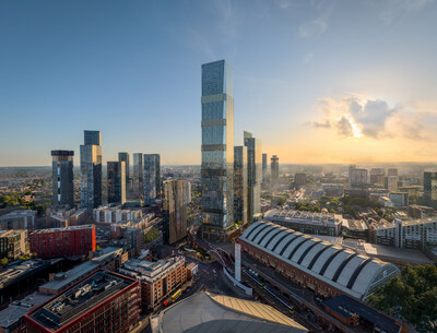 英國首座 Nobu 品牌公寓，同時也是倫敦之外最高的建築物