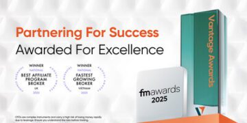 Vantage斬獲Finance Magnates Awards 2025越南和英國雙料大獎