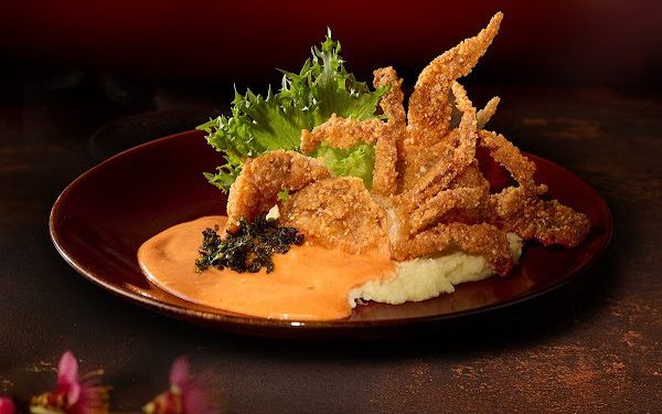 正月必嚐日式御節料理 藝奇招待金黃軟殼蟹