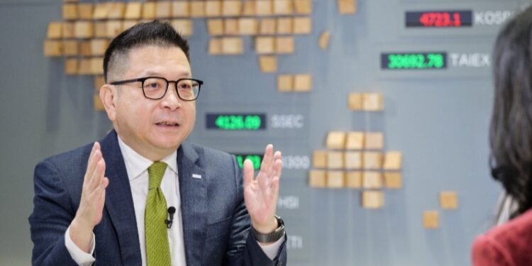 證交所董座林修銘二度登CNBC專訪 聚焦科技智慧島、AI