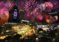 泰國在曼谷「亞洲時代廣場」Central World迎接新年