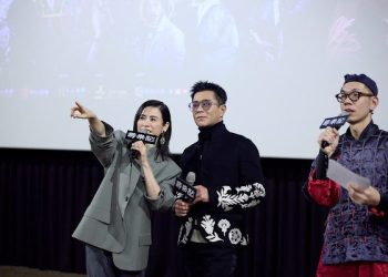 古天樂 宣萱現身六場映後見面會 全場high翻 林峯現場Call In 台語問侯、尖叫不斷