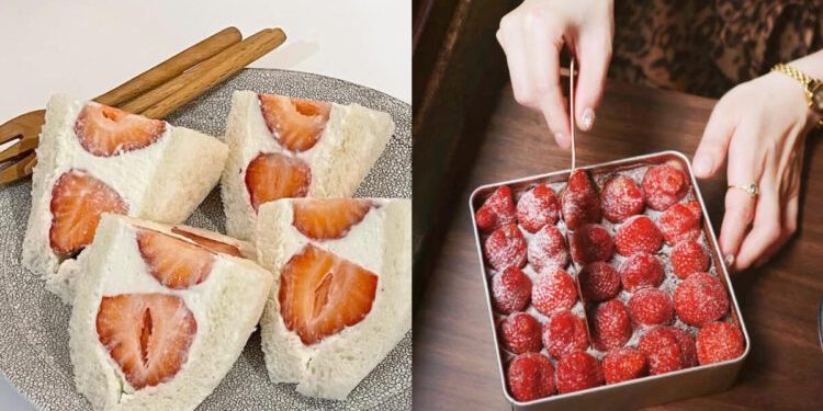 台北草莓甜點推薦｜盤點台北6家必吃「草莓甜點」 一人限購2顆胖草莓、IG爆紅草莓鐵盒蛋糕