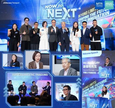 德高貝登及港鐵公司攜手舉辦的港鐵*及機場快綫廣告 Media Sales Summit 2025「NOW to NEXT – Beyond Limits: Shaping the Future of OOH Innovation」